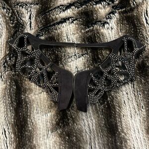 Elegant Black Studded Heels